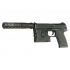 Глушитель G&G Socom-S 164x30 мм, резьба 14 мм левая (G-01-006)